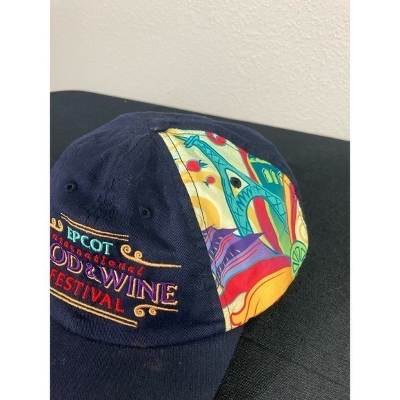 Epcot Food and Wine Festival Hat 2013 Embroidered Souvenir Cap Disney Theme Park - Picture 7 of 10